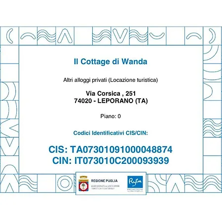 Il Di Wanda Semesterbostad Leporano